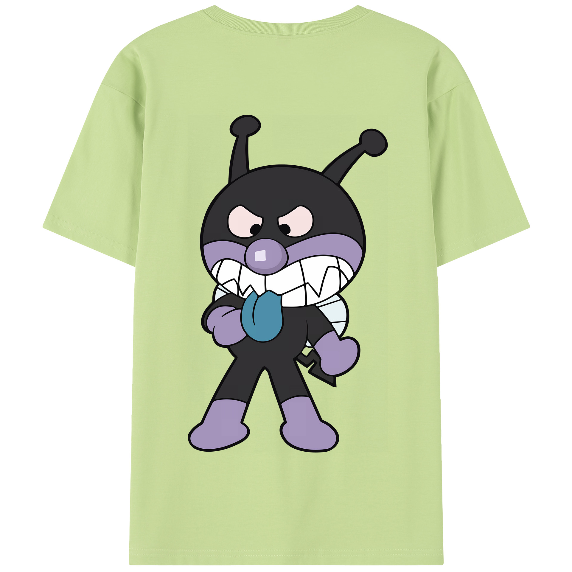 （画像用） アンパンマン Anpanman 綿100％半袖Tシャツ（背面プリント）